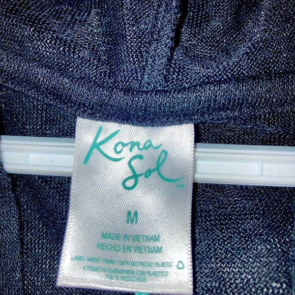 Black swim suit cover up - Picture 3 of 6